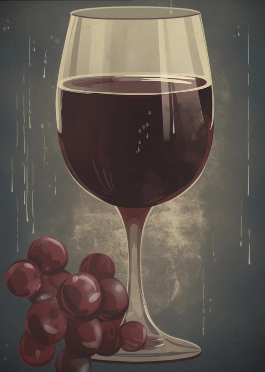 Rött Rött Vin Nr 1 | Poster