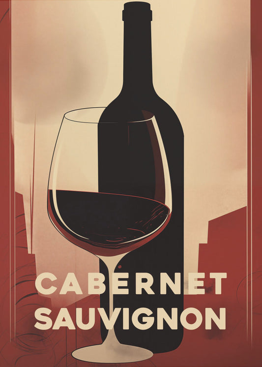 Rött Rött Vin Nr 3 | Poster