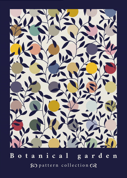 Expectant Iteration Botanical Garden Pattern | Poster