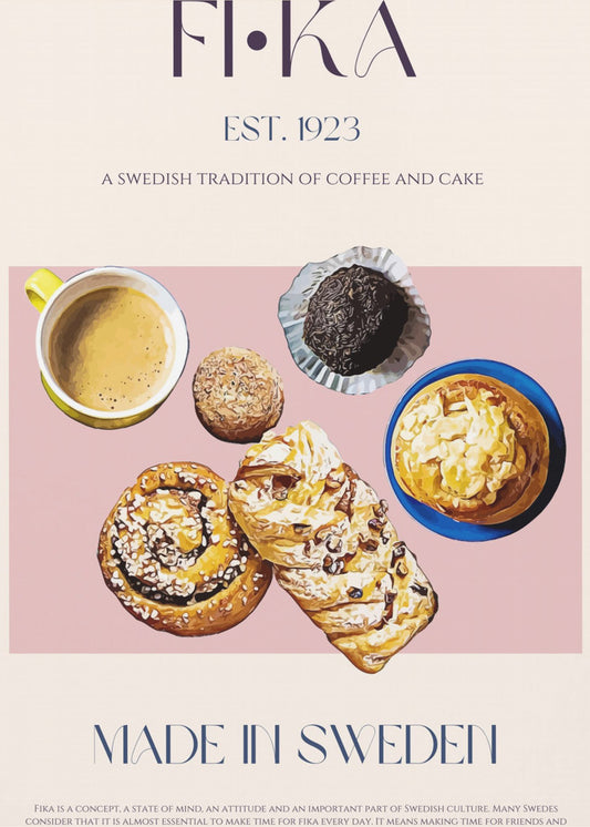 Svensk kaffepaus | Poster