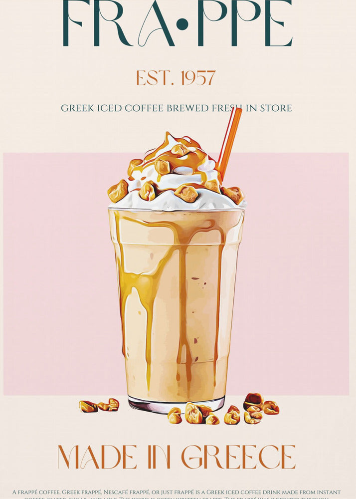 Grekisk Frappe Delight | Poster