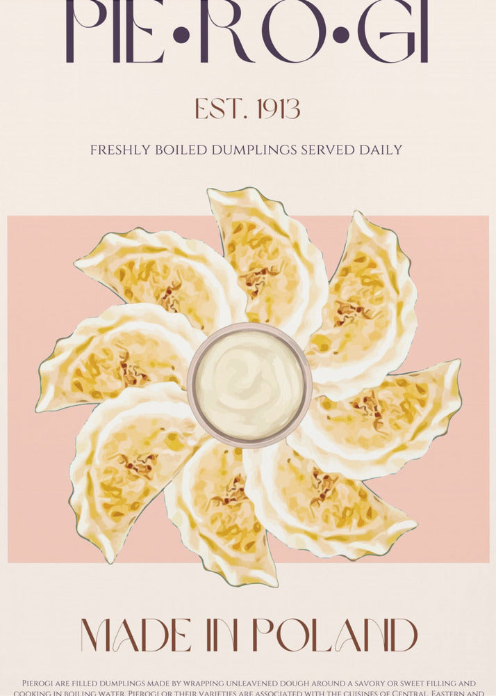 Polsk dumplingdelight | Poster
