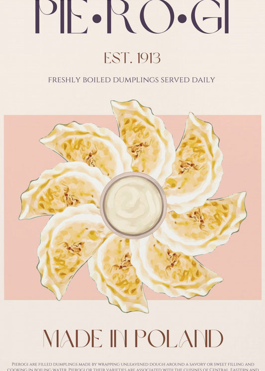 Polsk dumplingdelight | Poster