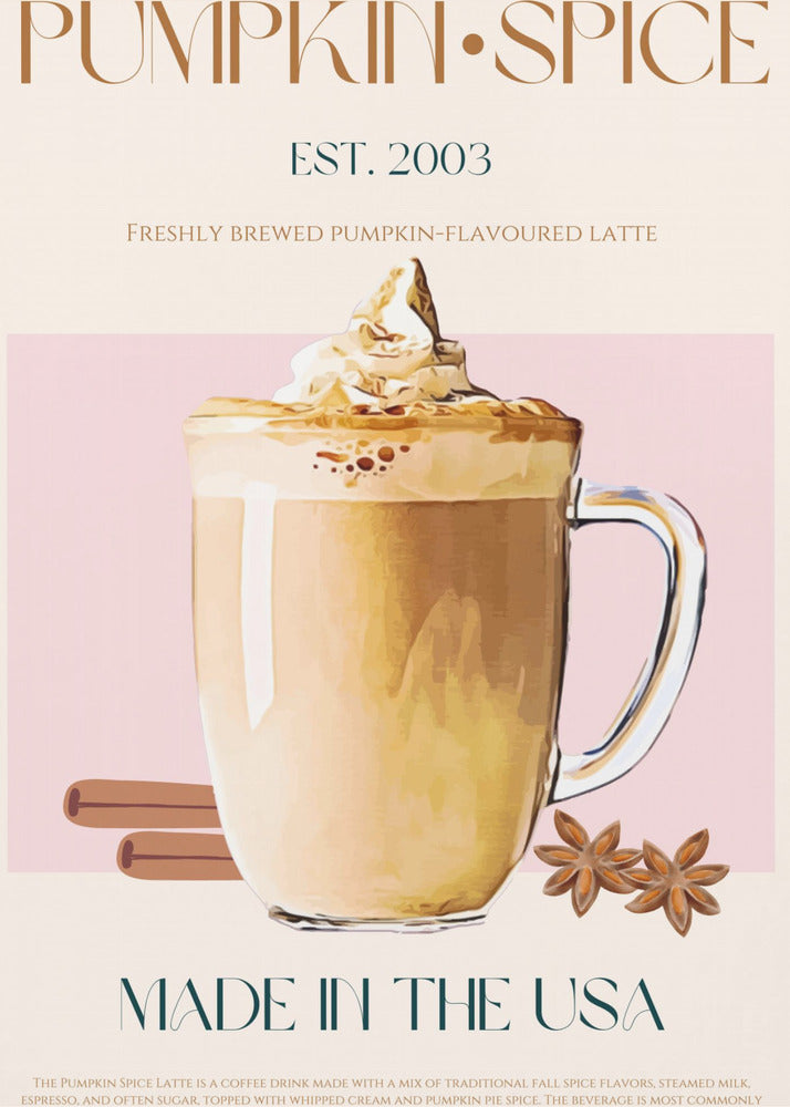 Herbst Latte Delight | Poster
