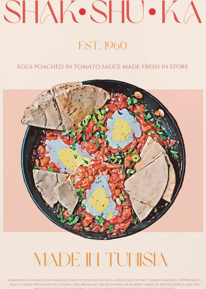 Tunisisk Shakshuka | Poster