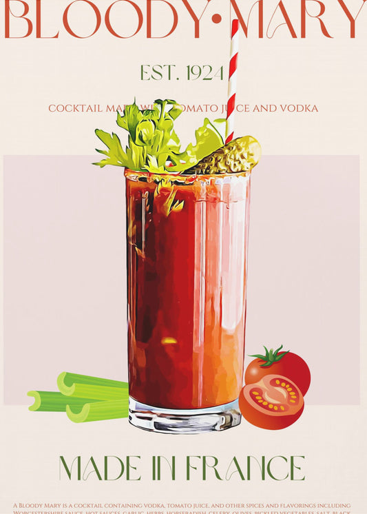 Klassisk cocktailnjutning | Poster