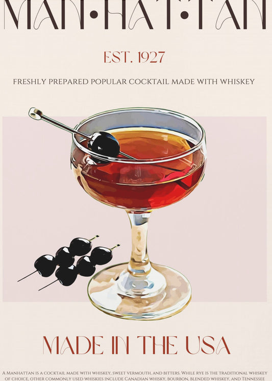 Klassiska Manhattan | Poster
