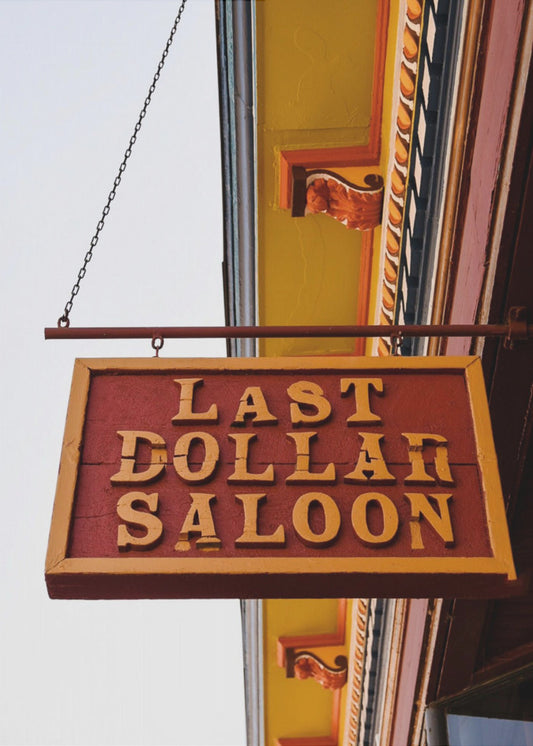 Last Dollar Saloon | Canvasduk