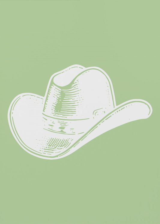 Salviagrön cowboyhatt | Canvas