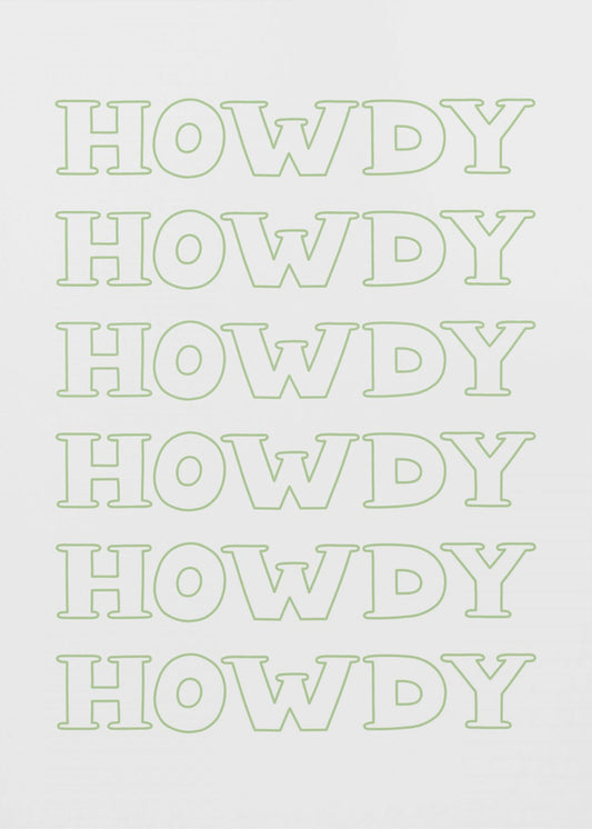 Salviagrön Howdy | Canvas