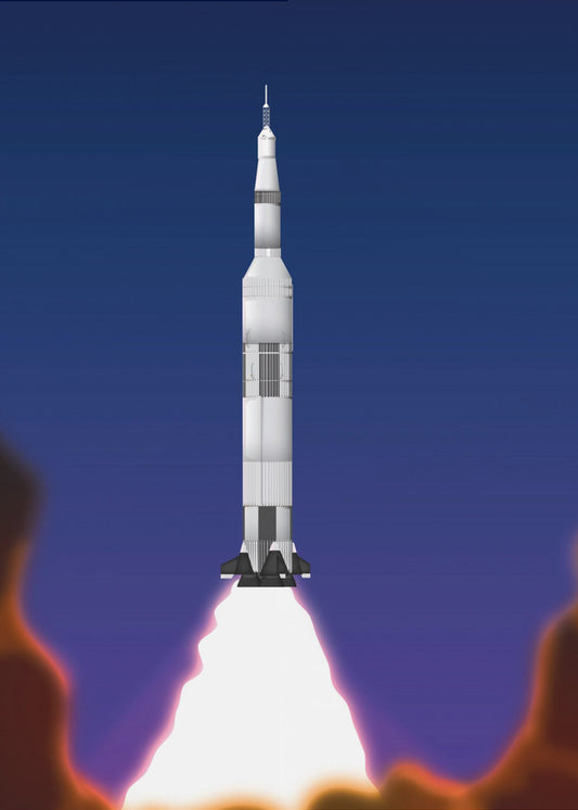 Apollo Saturnus V | Canvastavla