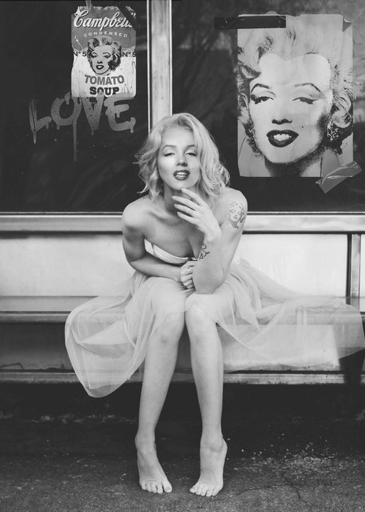Ny Marilyn BW | Canvas