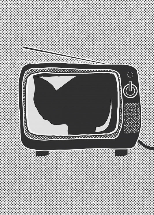 Vintage-TV | Canvastavla