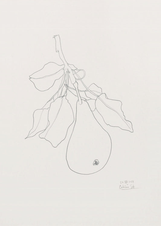 Elegant päronskiss | Canvas