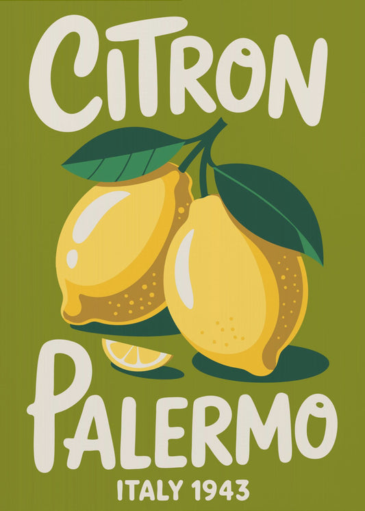 Citronskörd | Canvastavla