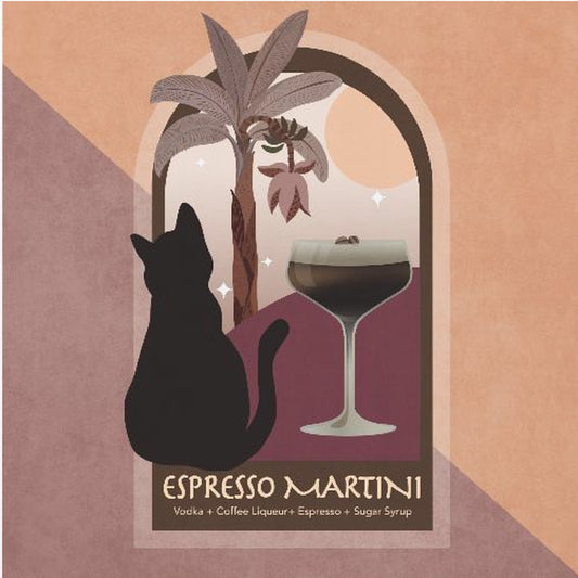 Kokteyl Ezpresso Martini | Affisch