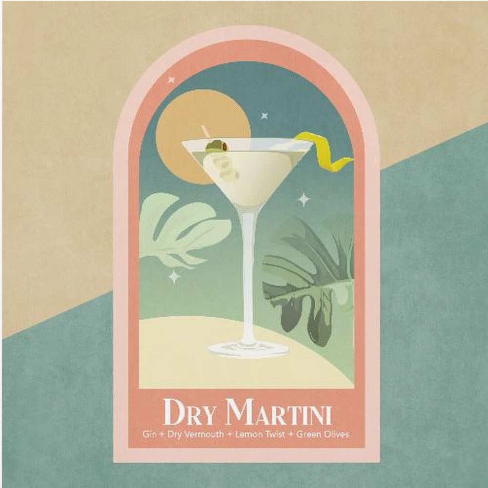 Kokteyl Dry Martini | Poster