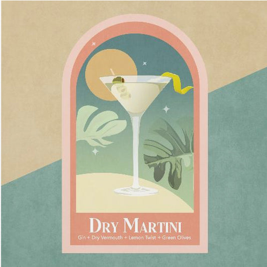 Kokteyl Dry Martini | Poster