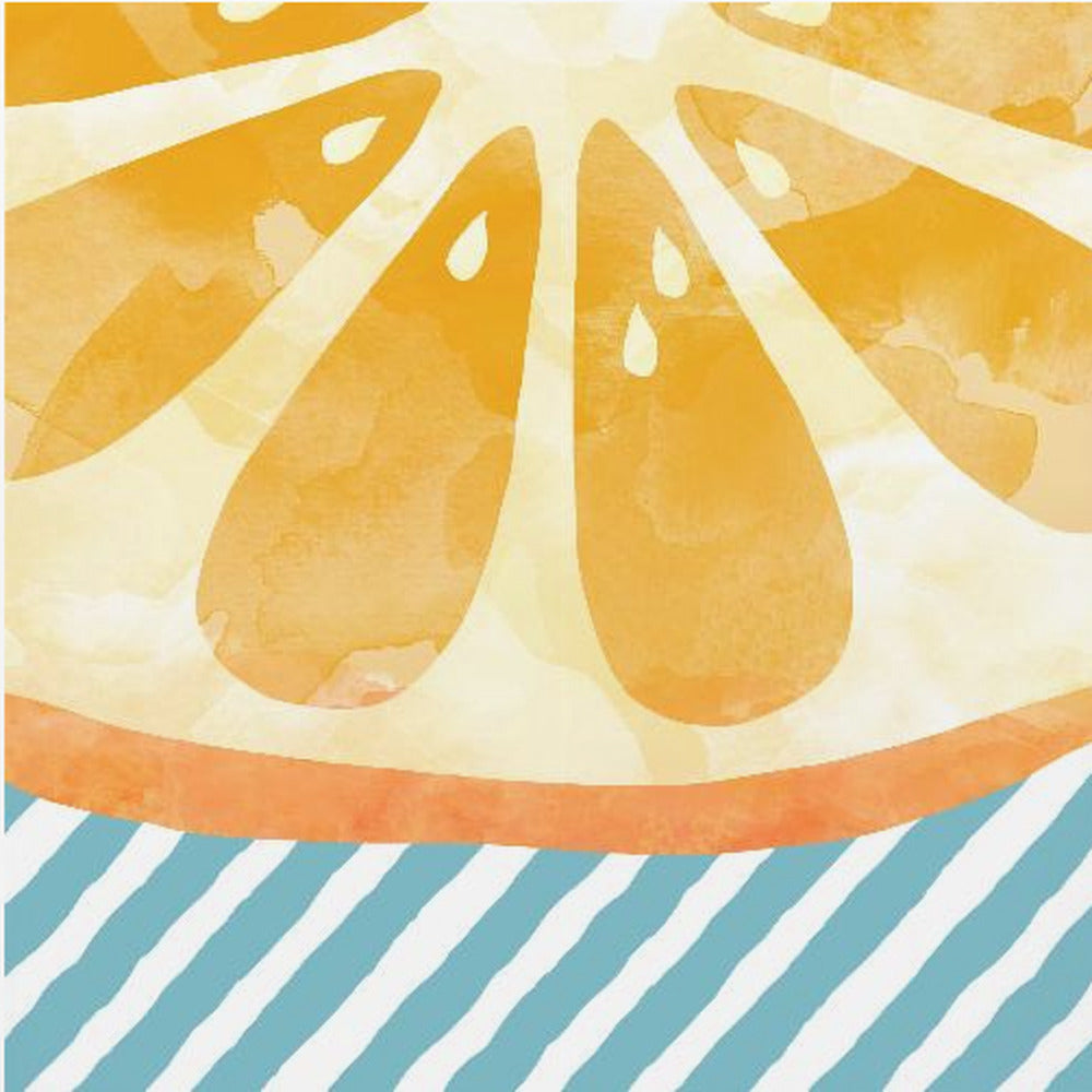 Orange abstrakt | Poster