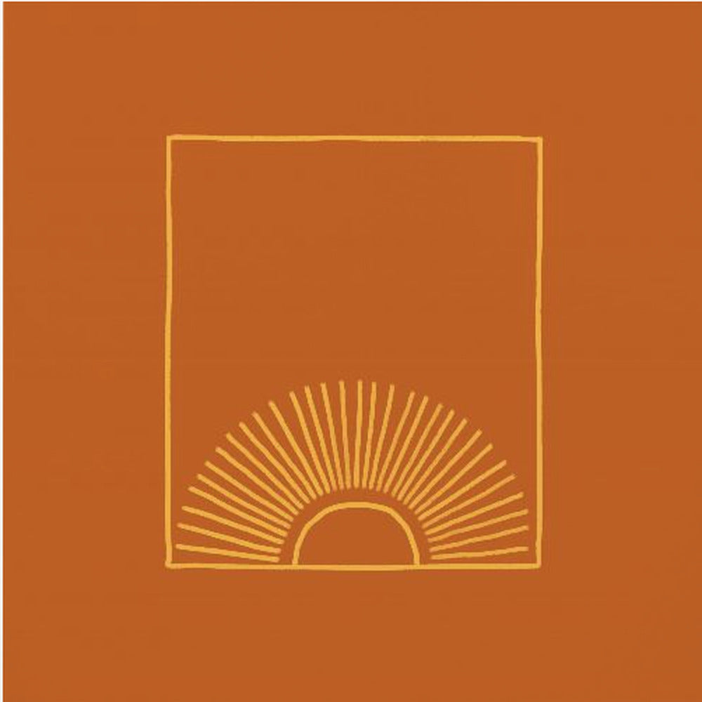 Karamell Minimal Sun | Leinwand-Bilder