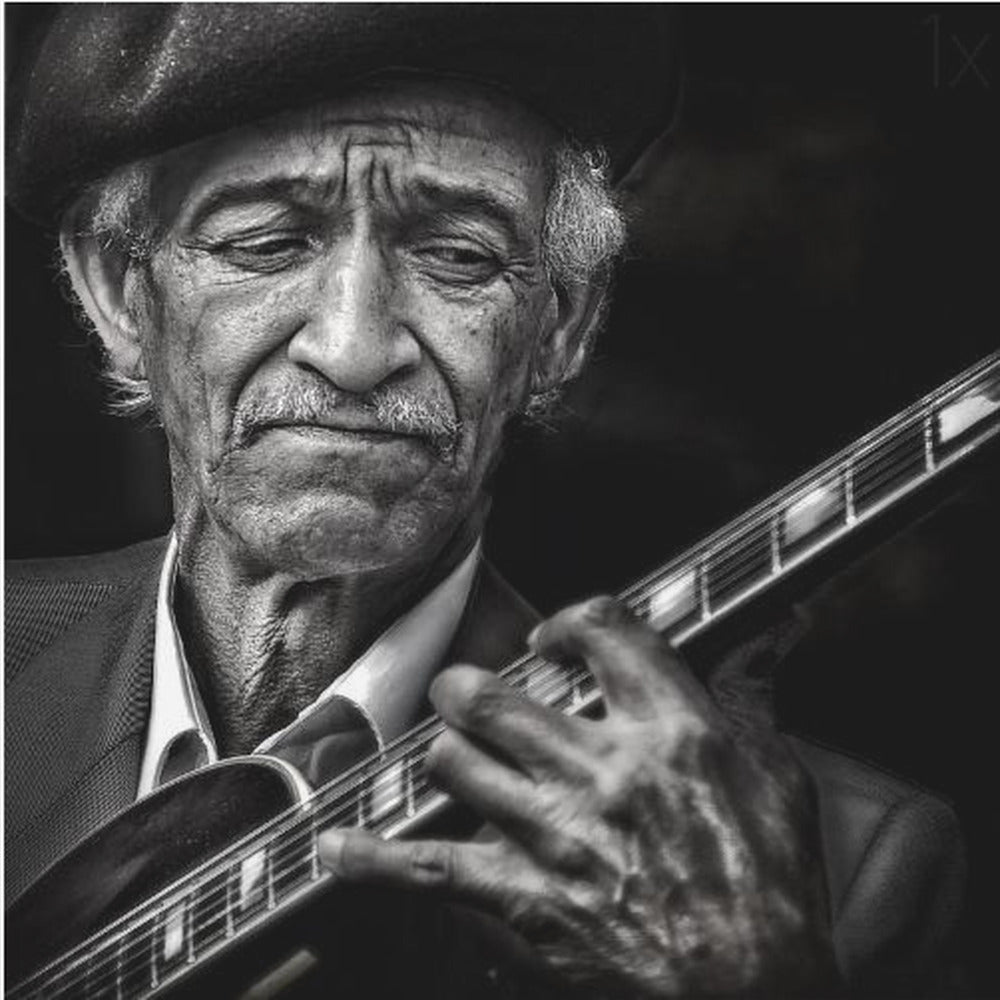 gitaristen | Lerretsbilder