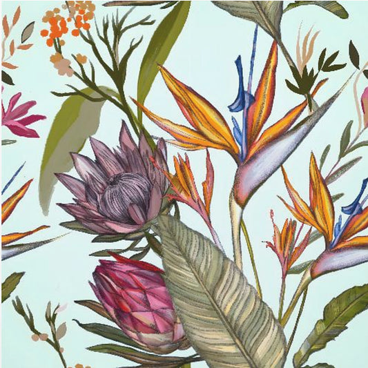Proteas och iris | Poster