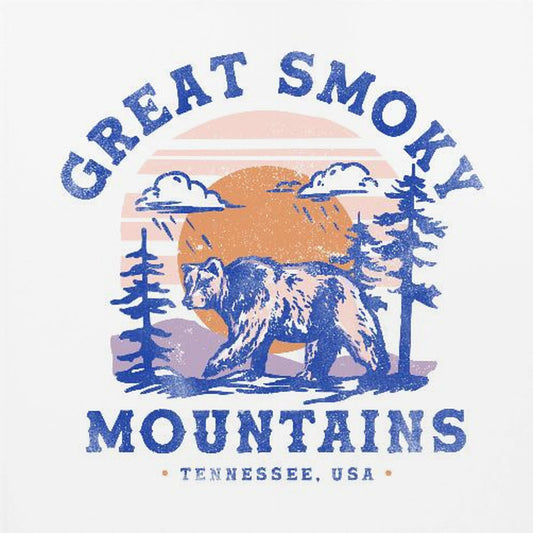 Great Smoky Mountains nationalpark Tennessee | Canvastavla