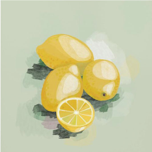 Three and a half lemons | Poster